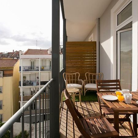 ALTIDO Elegant City Deluxe Apartment&ALTIDO Luxurious 3-bedroom Apt with Terrace in Intendente Lissabon Buitenkant foto